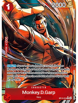 Monkey.D.Garp (OP13-016) - Alternative-Art