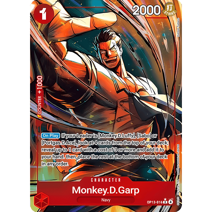 Monkey.D.Garp (OP13-016) - Alternative-Art