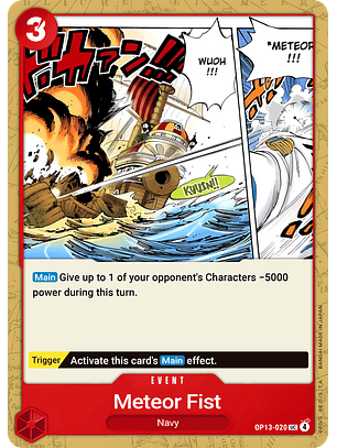 Meteor Fist (OP13-020)