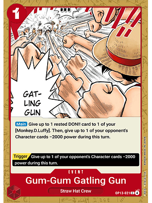 Gum-Gum Gatling Gun (OP13-021)