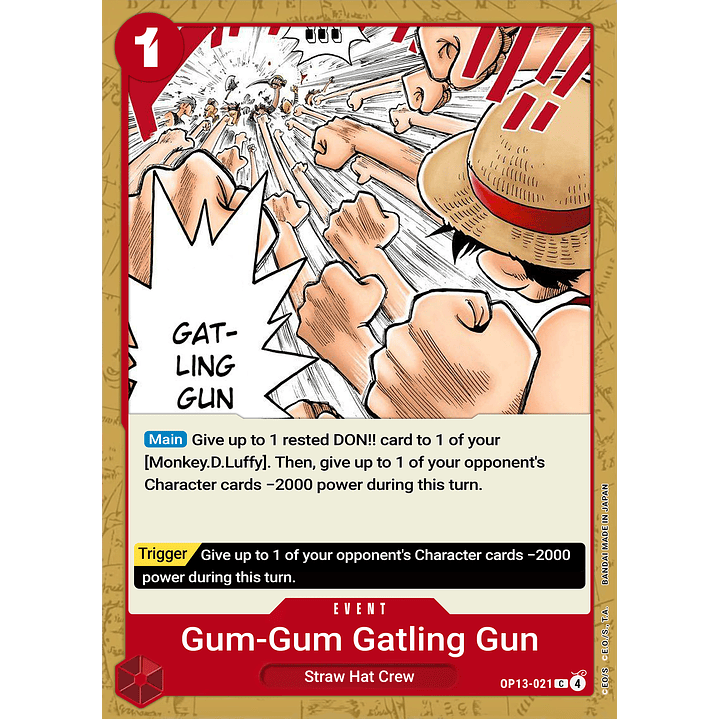 Gum-Gum Gatling Gun (OP13-021)
