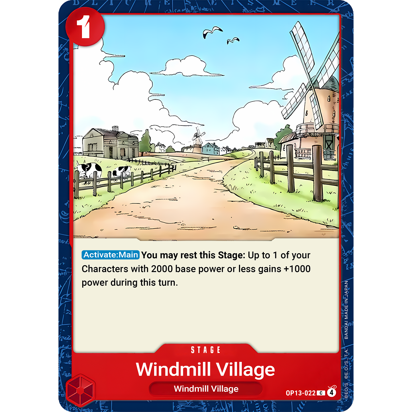 Windmill Village (OP13-022)