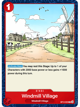 Windmill Village (OP13-022)