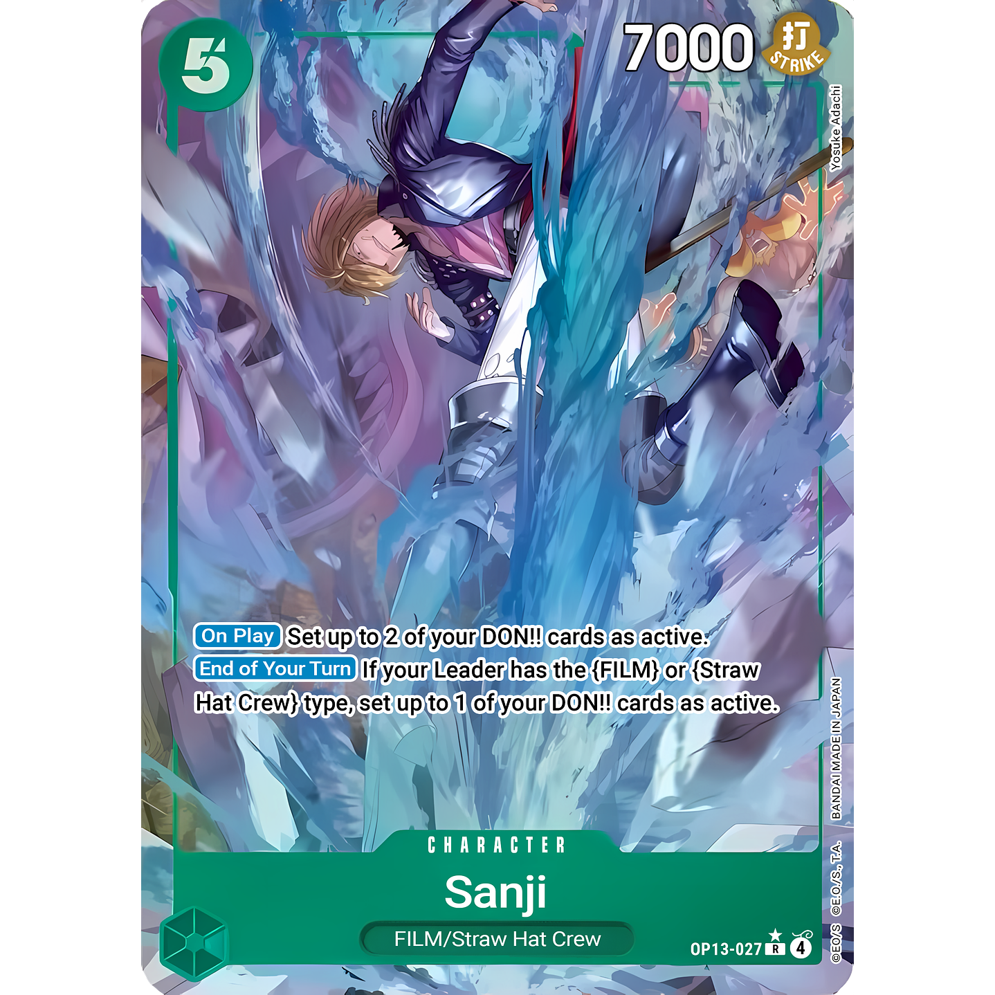 Sanji (OP13-027) - Alternative-Art