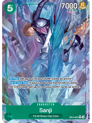 Sanji (OP13-027) - Alternative-Art