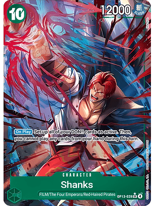 Shanks (OP13-028) - Alternative-Art