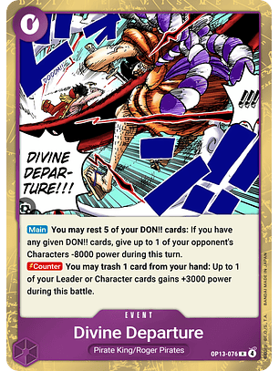Divine Departure (OP13-076)