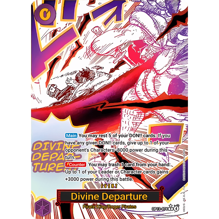 Divine Departure (OP13-076) - Alternative-Art