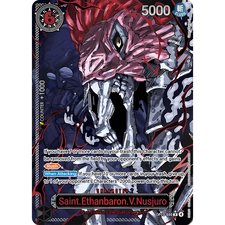 St. Ethanbaron V. Nusjuro (OP13-080) - Alternative-Art-Red