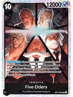 Five Elders (OP13-082)