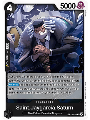 St. Jaygarcia Saturn (OP13-083)