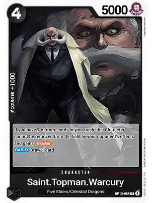 St. Topman Warcury (OP13-089)