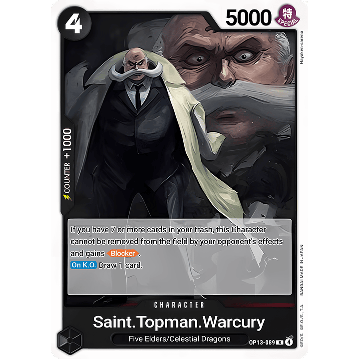 St. Topman Warcury (OP13-089)