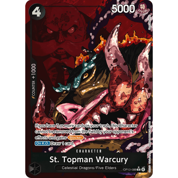 St. Topman Warcury (OP13-089) - Alternative-Art