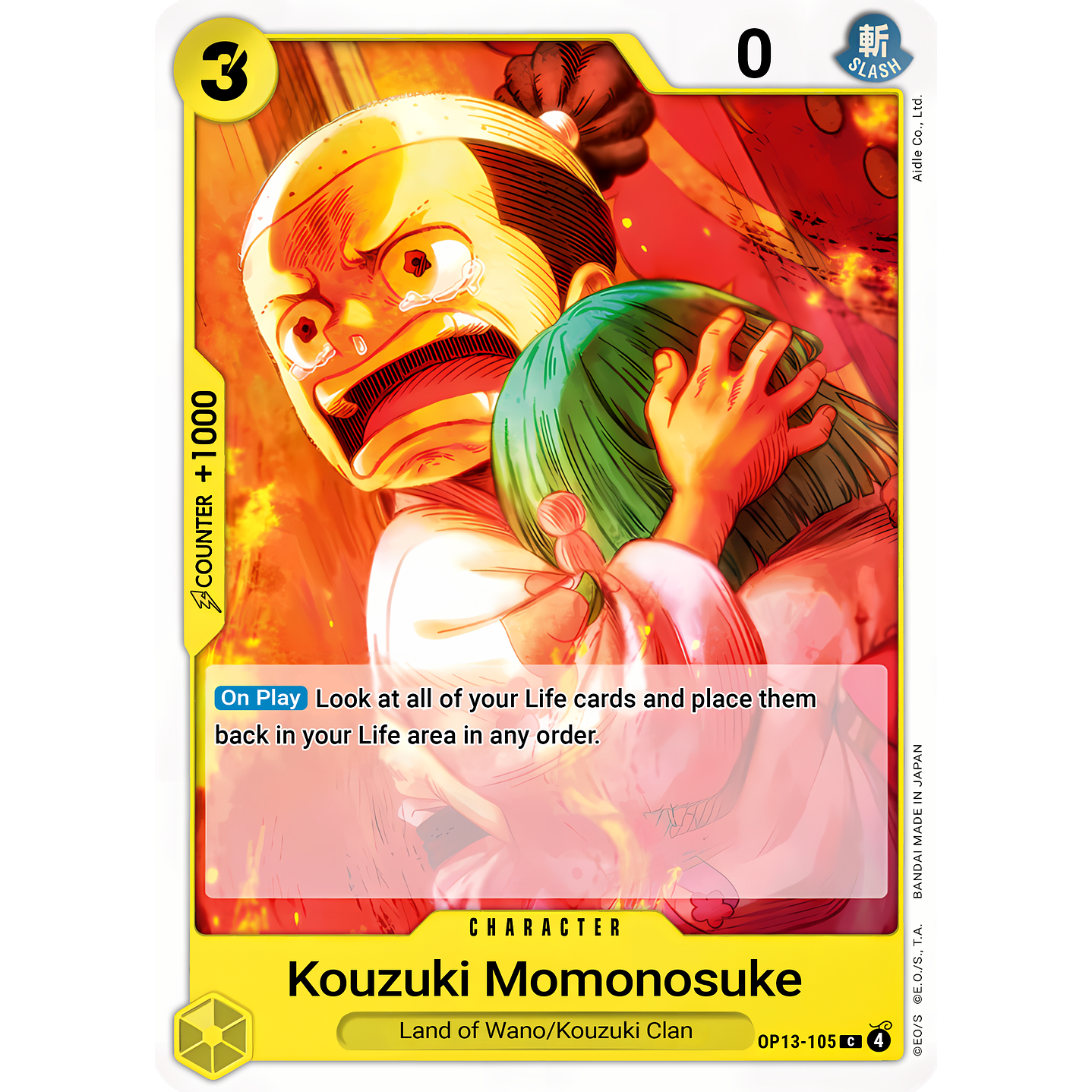 Kouzuki Momonosuke (OP13-105)