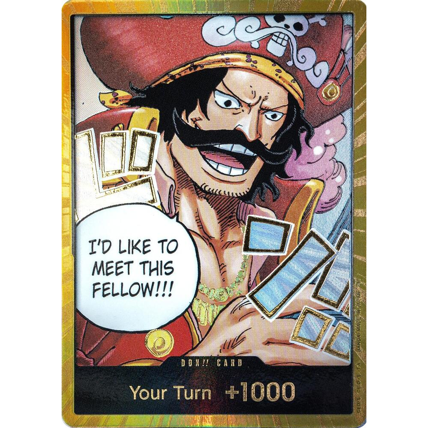 Don!! Card (OP13-DON!!) - Gold