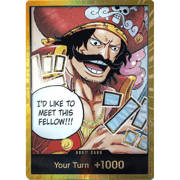 Don!! Card (OP13-DON!!) - Gold