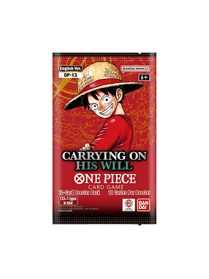 CARRYING ON HIS WILL (OP13) Booster Pack-