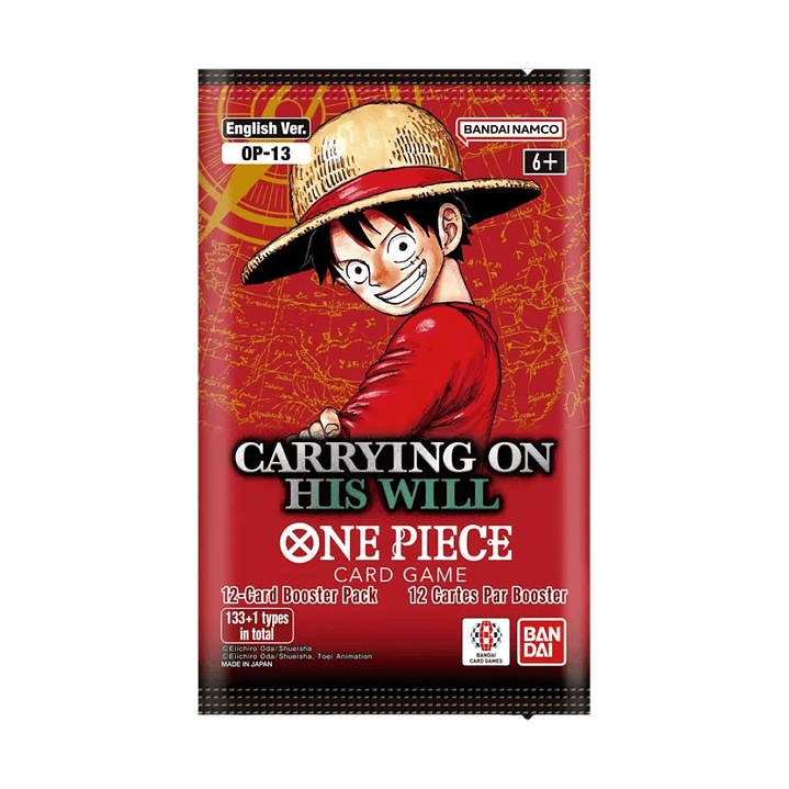 CARRYING ON HIS WILL (OP13) Booster Pack-