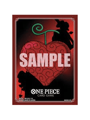 Protectores oficiales de One Piece TCG Law & Rosinante Red