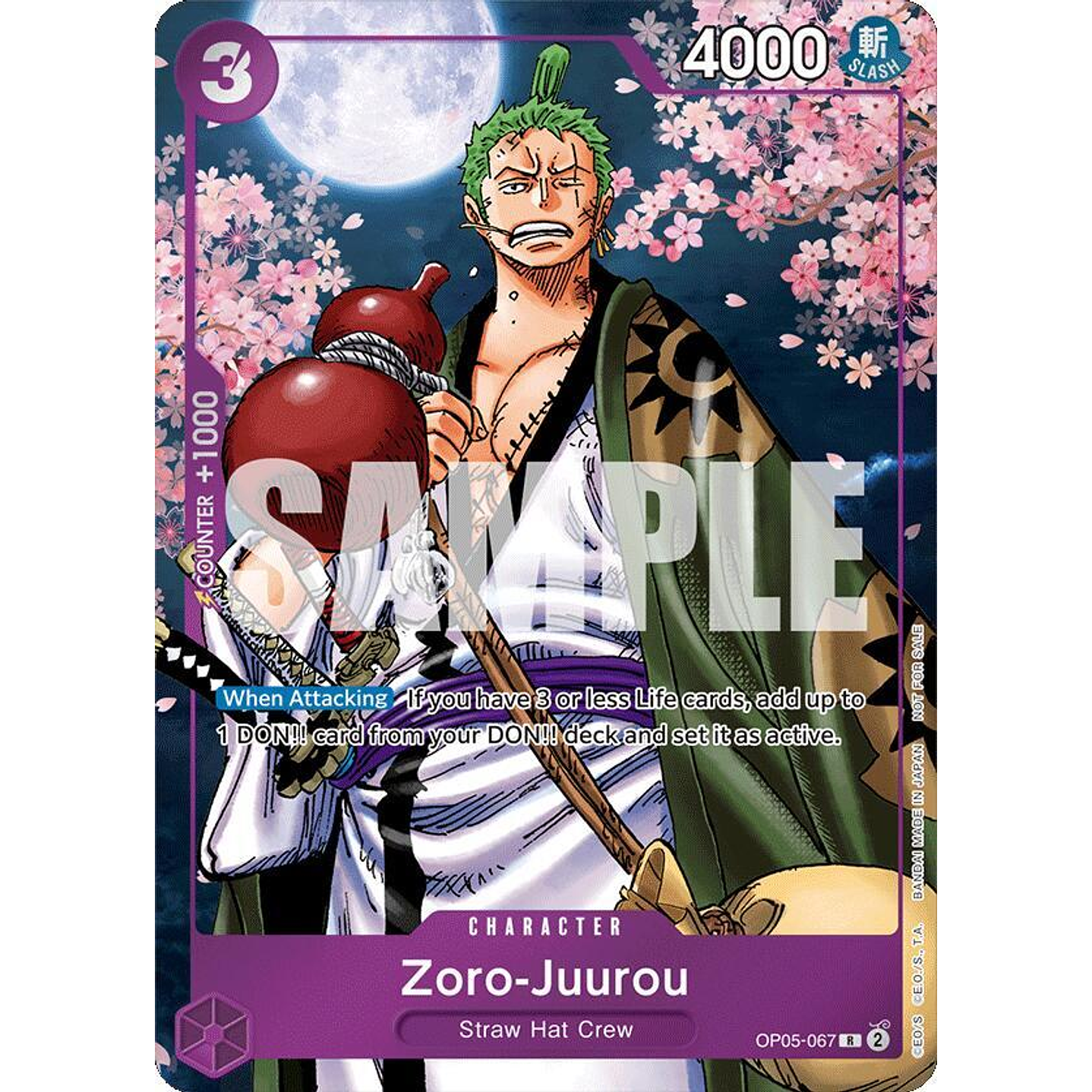 Zoro-Juurou (OP05-067) - CS-25-26-Event-Pack