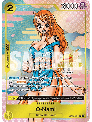O-Nami (OP06-101) - CS-25-26-Event-Pack