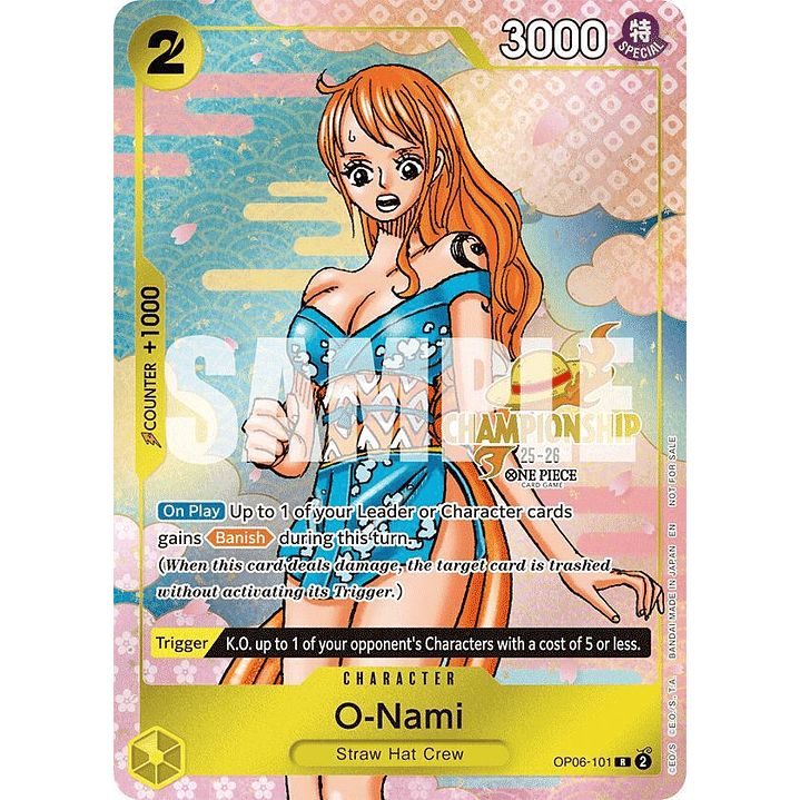 O-Nami (OP06-101) - CS-25-26-Event-Pack