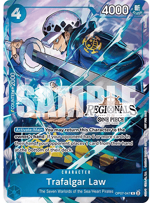 Trafalgar Law (OP07-047) - Offline-Regional-Participation-Pack-2025-Vol-2