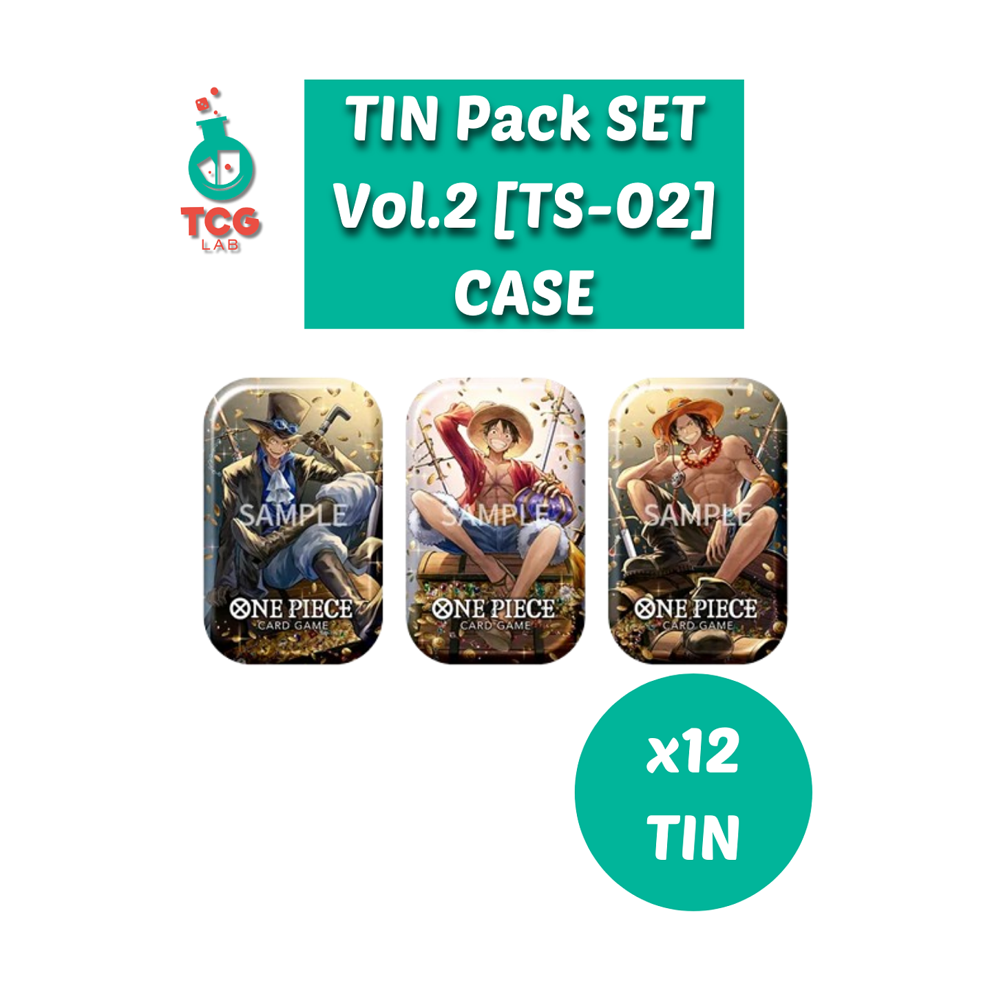 [Preventa] TIN CASE SET Vol.2 [TS-02] (x12 TIN) 1