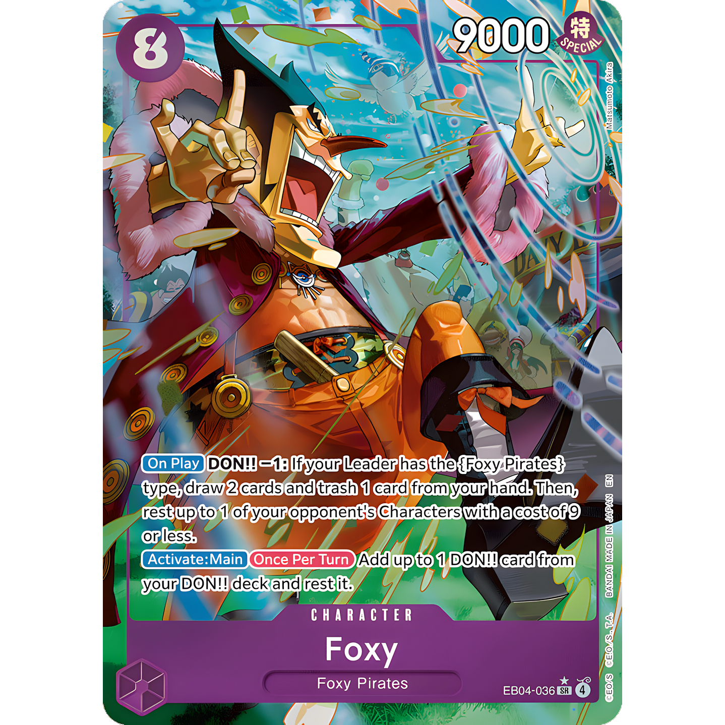 Foxy (EB04-036) - Alternative-Art