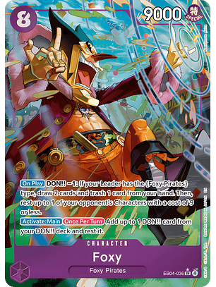 Foxy (EB04-036) - Alternative-Art