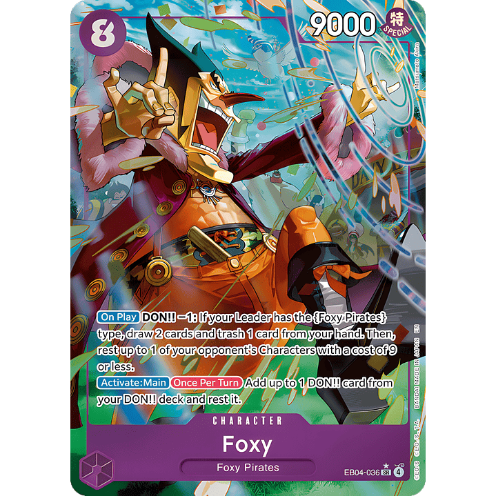 Foxy (EB04-036) - Alternative-Art