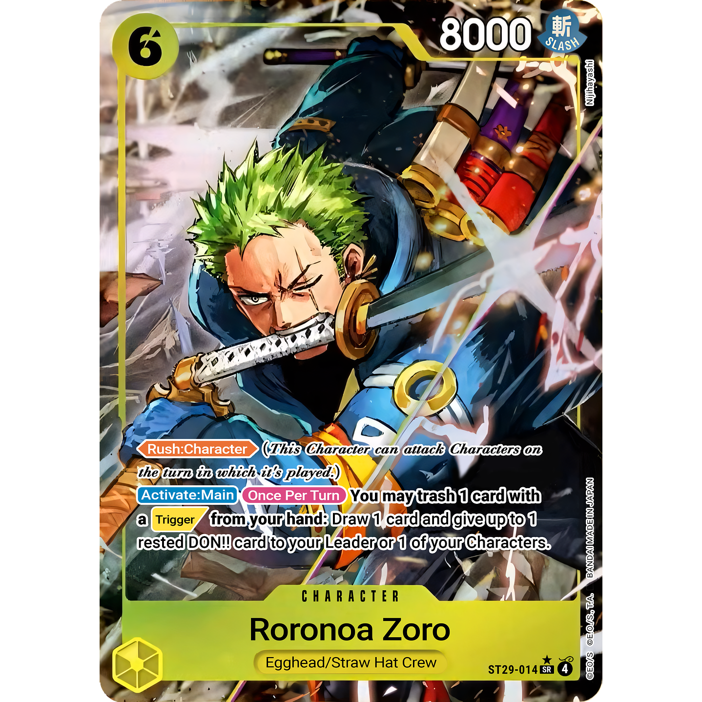 Roronoa Zoro (ST29-014) - Alternative-Art