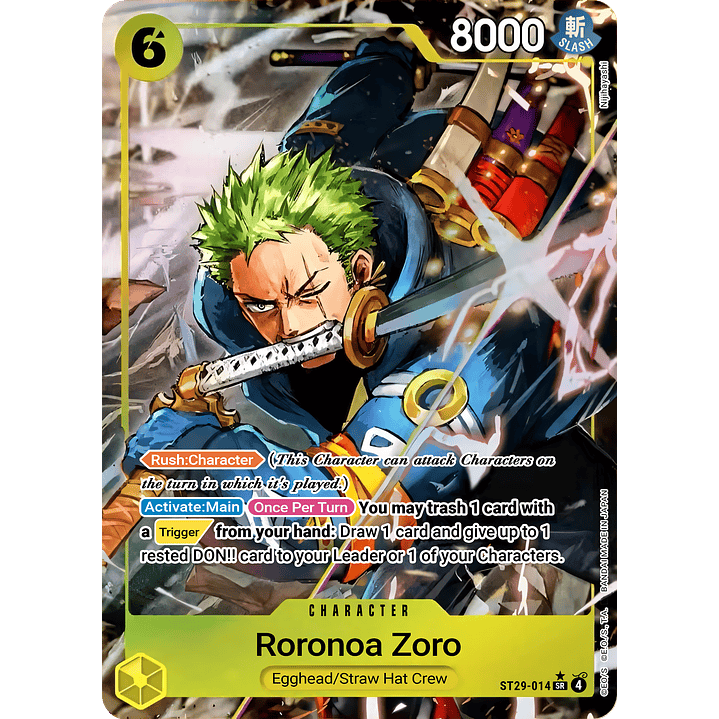 Roronoa Zoro (ST29-014) - Alternative-Art