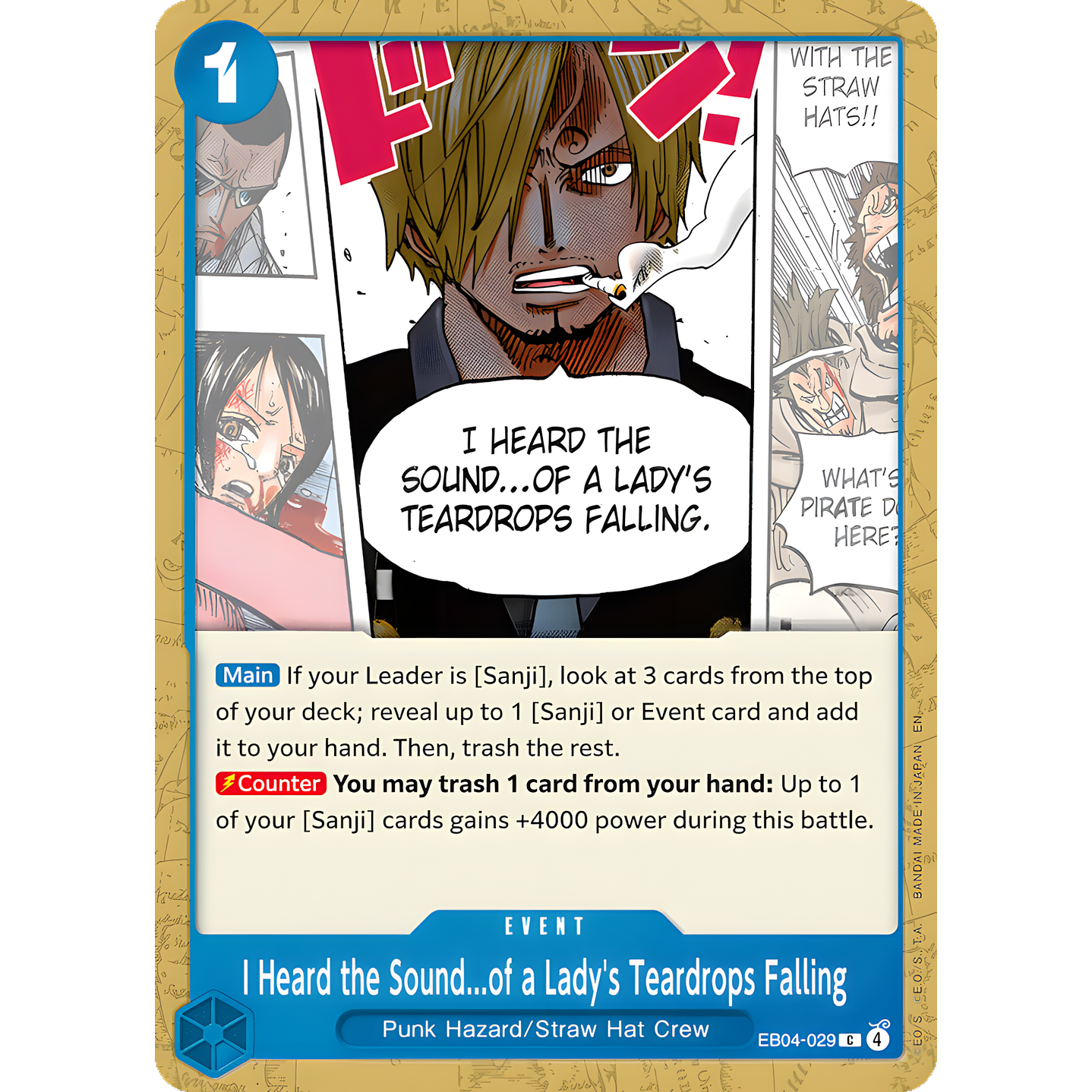 I Heard the Sound...of a Lady's Teardrops Falling (EB04-029)