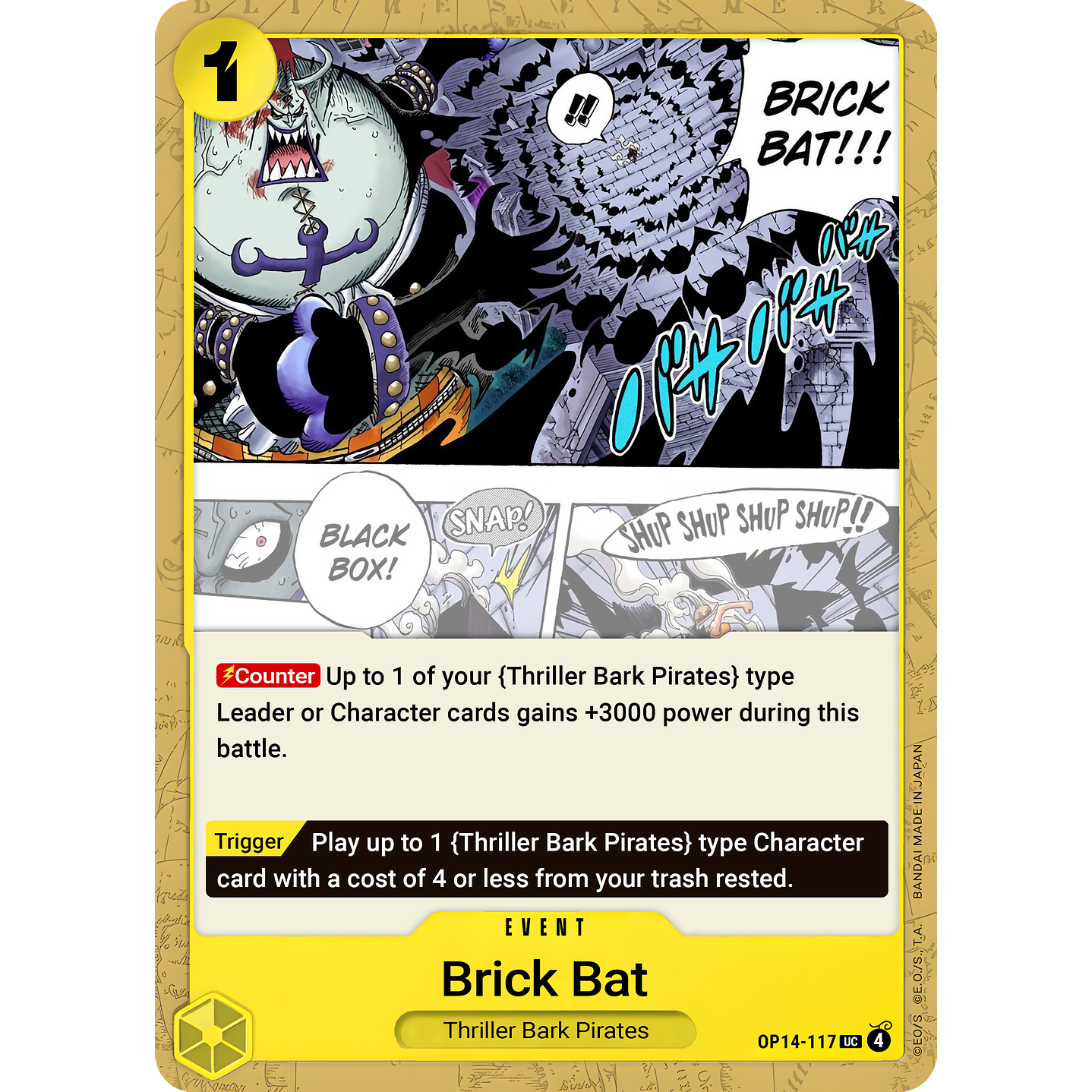 Brick Bat (OP14-117)