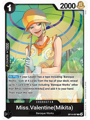 Miss.Valentine(Mikita) (OP14-087)