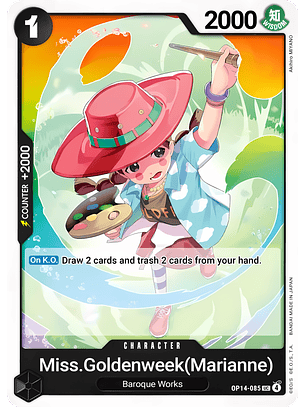 Miss.Goldenweek(Marianne) (OP14-085)