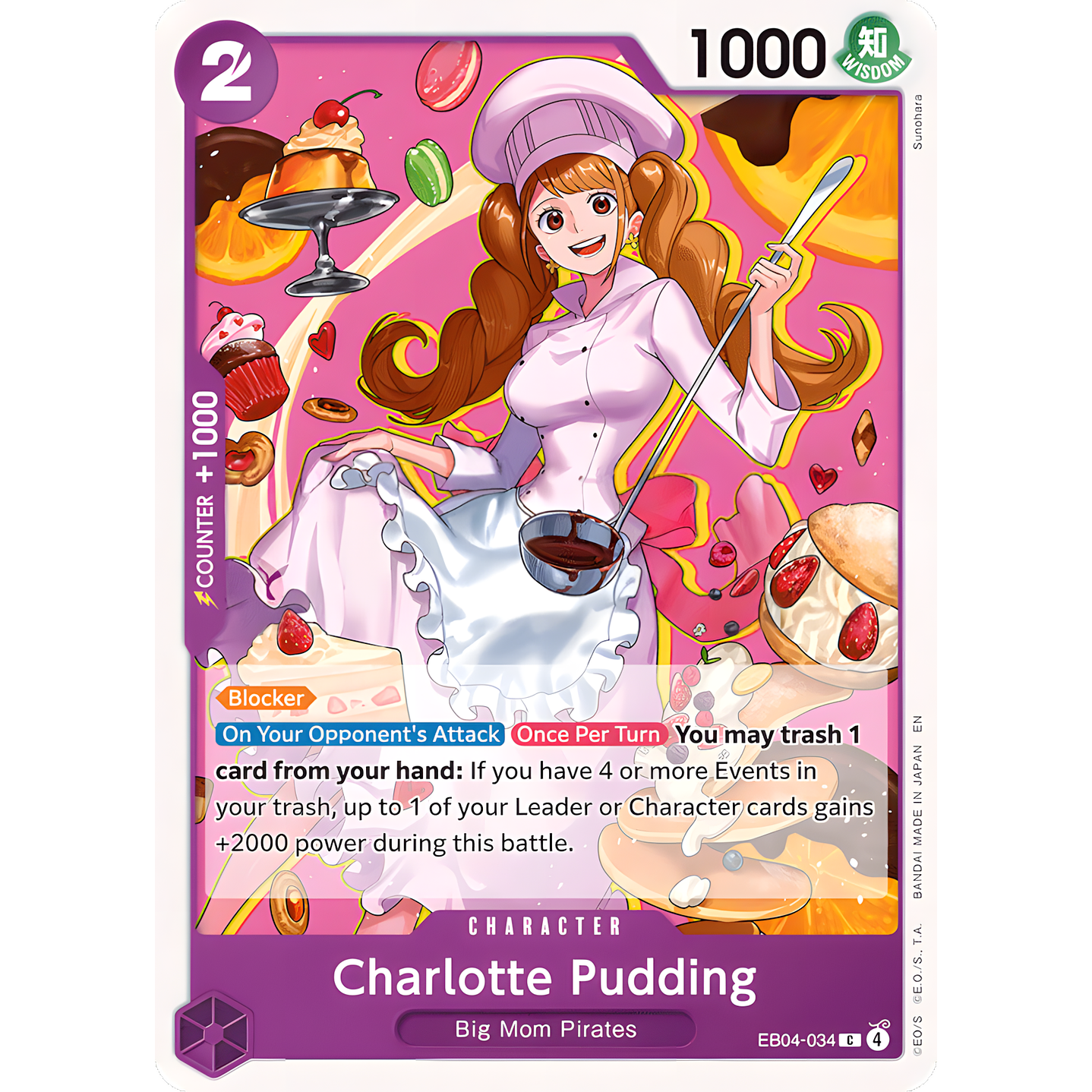Charlotte Pudding (EB04-034)