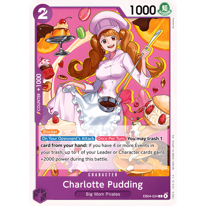 Charlotte Pudding (EB04-034)