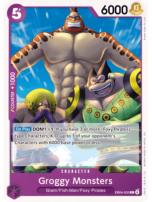 Groggy Monsters (EB04-033)