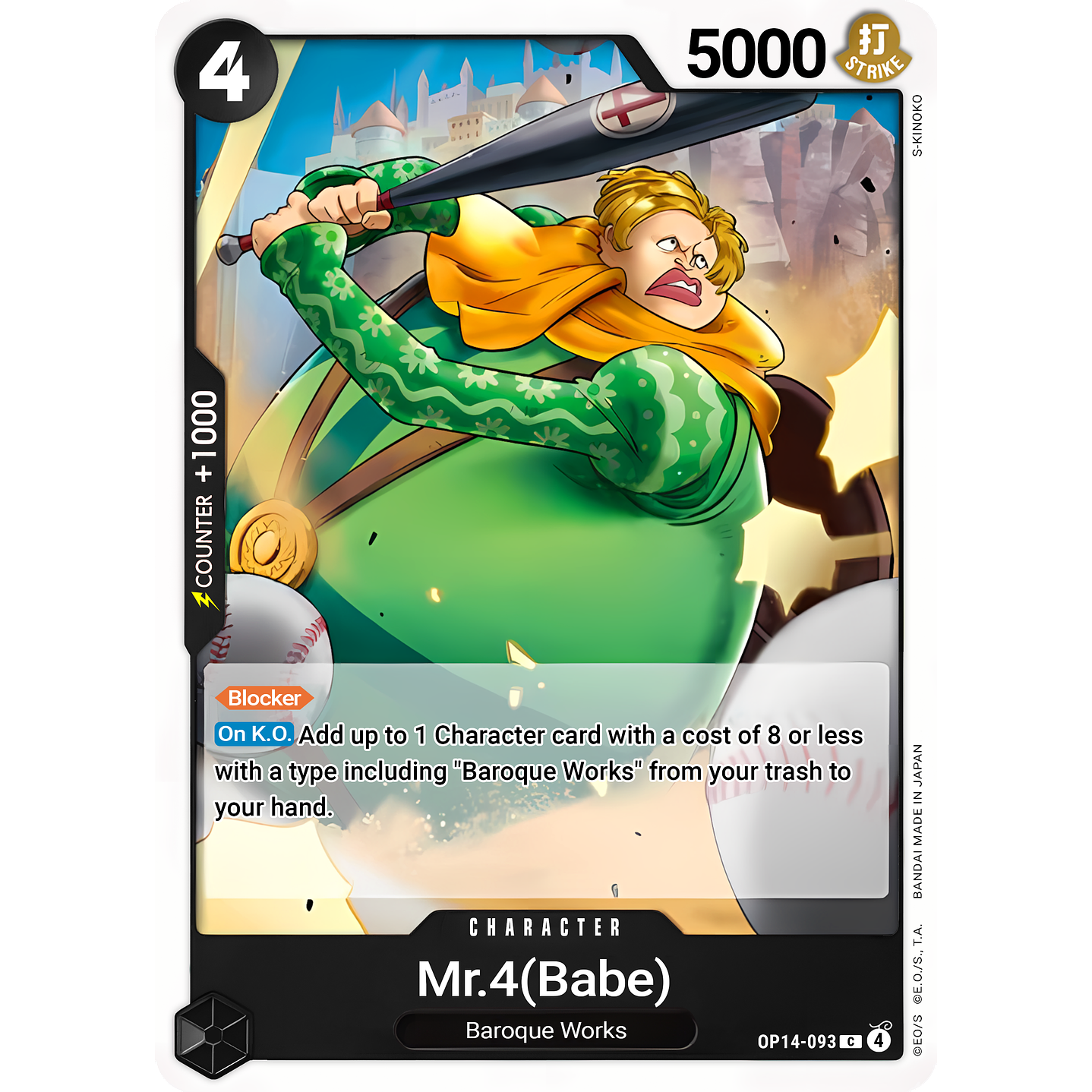 Mr.4(Babe) (OP14-093)