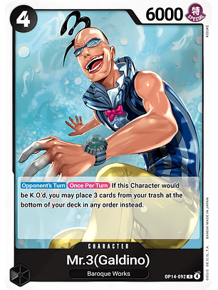 Mr.3(Galdino) (OP14-092)