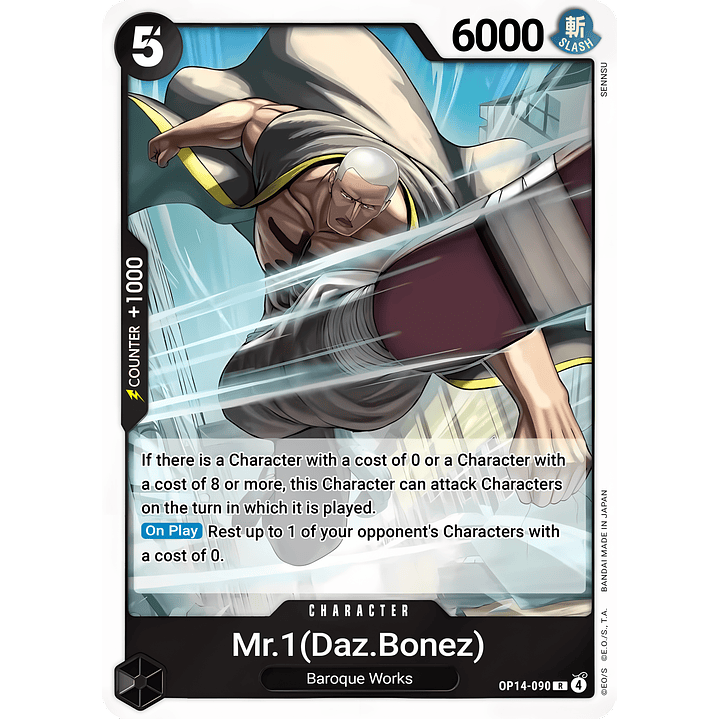 Mr.1(Daz.Bonez) (OP14-090)