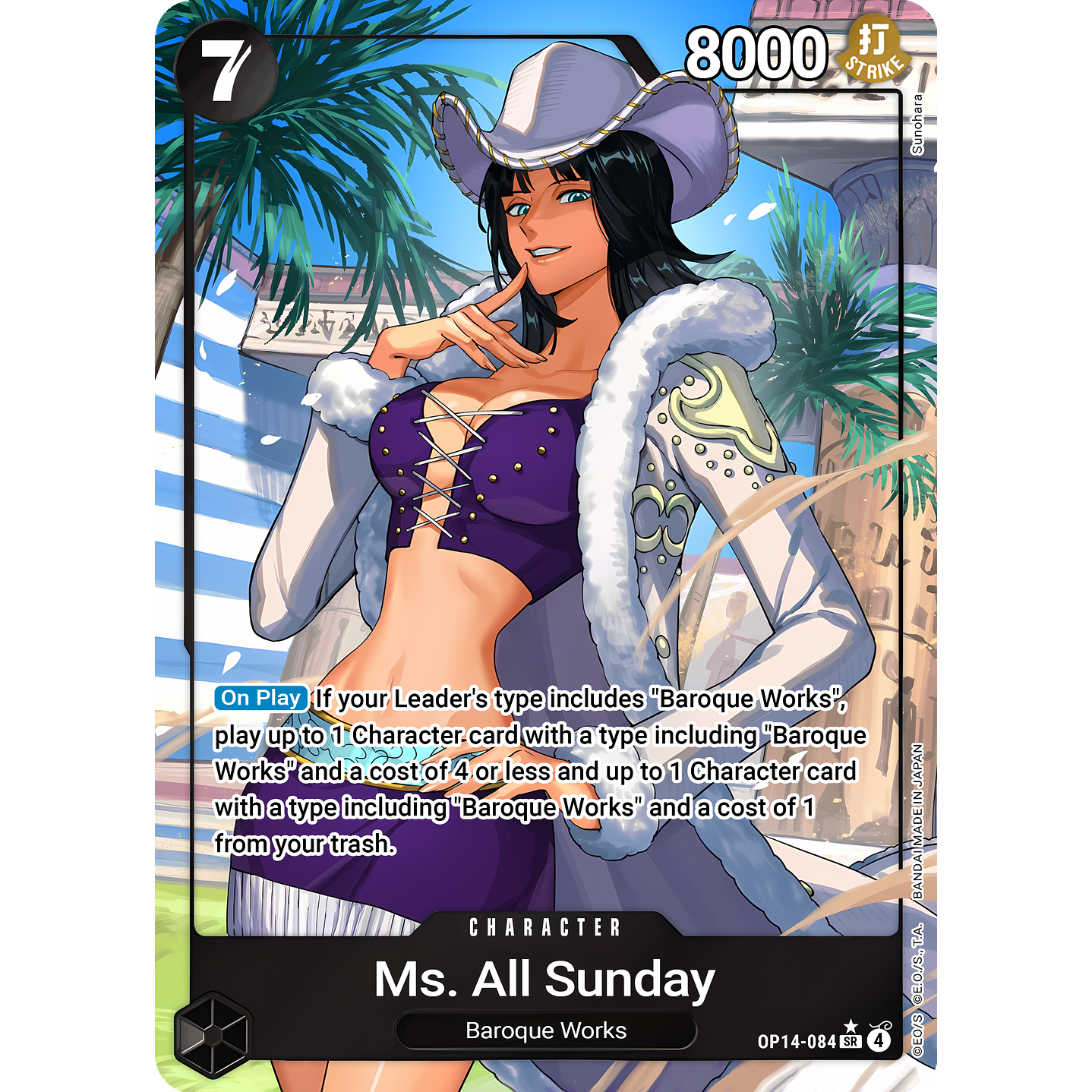 Ms. All Sunday (OP14-084) - Alternative-Art