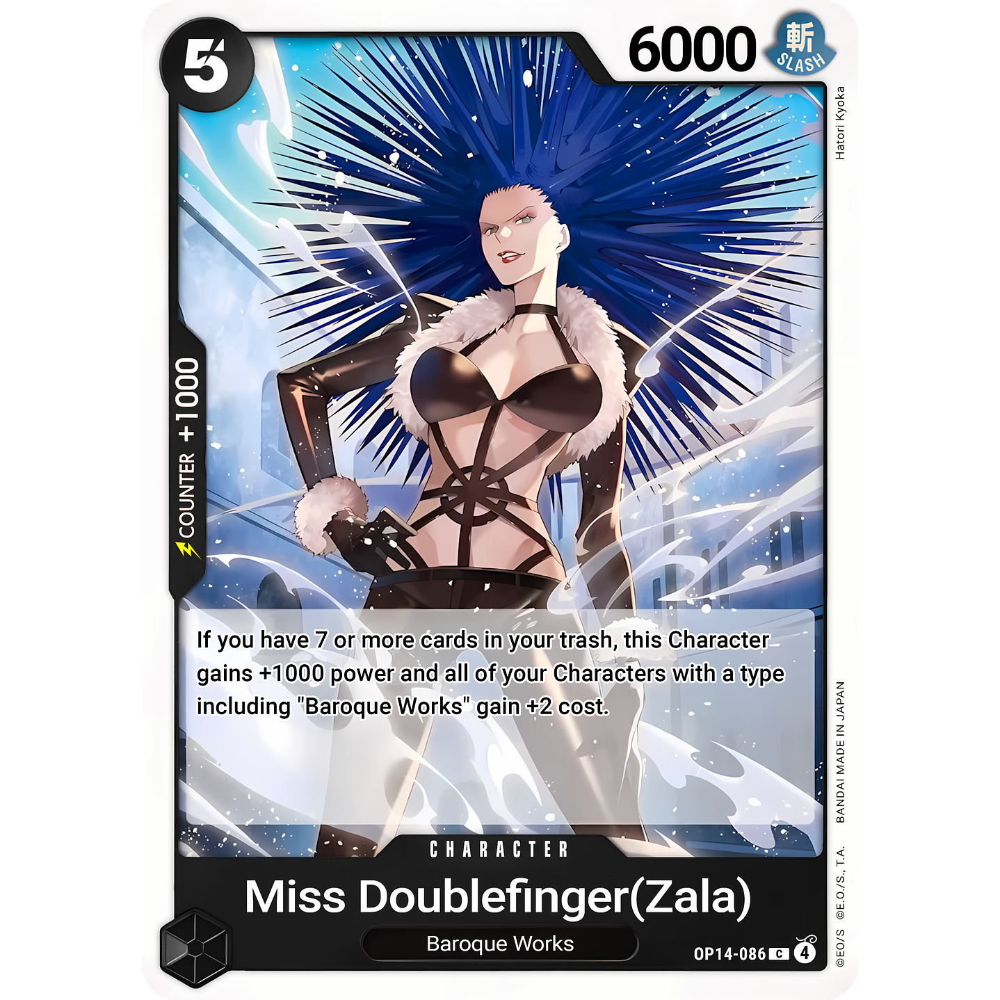 Miss Doublefinger(Zala) (OP14-086)