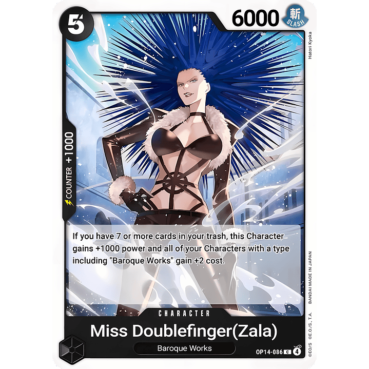 Miss Doublefinger(Zala) (OP14-086)