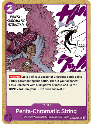 Penta-Chromatic String (OP14-077)