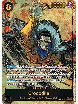 Crocodile (OP14-120) - Alternative-Art