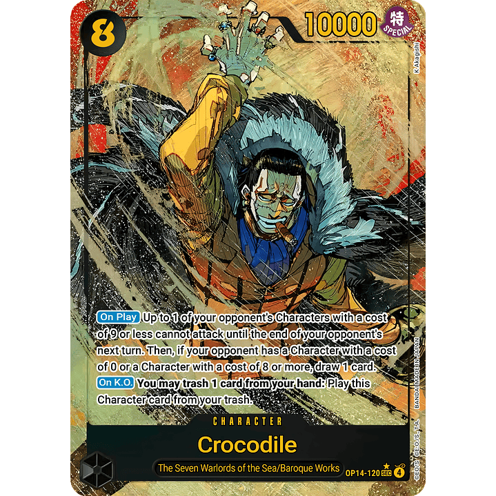 Crocodile (OP14-120) - Alternative-Art